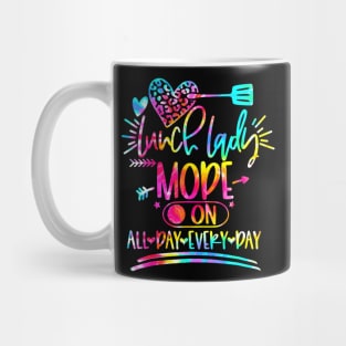 Tie Dye Lunch  Mode  All Day Every Day Lunch Mug